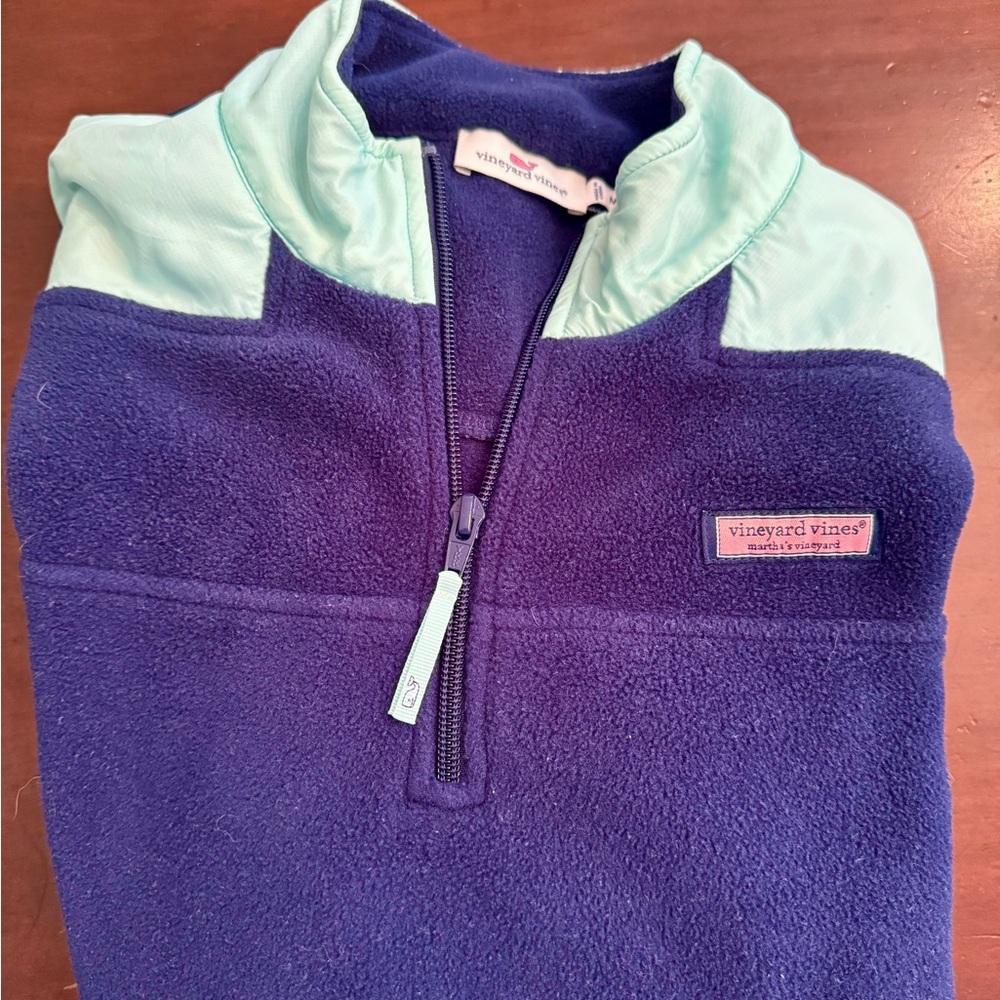 Vineyard Vines Shep Shirt Single Zipper Pullover